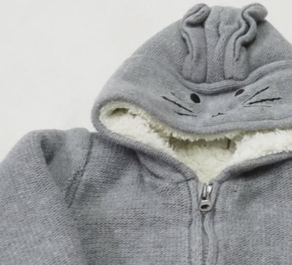 gefütterte Strickjacke Gr. 62 von Name it (1545)